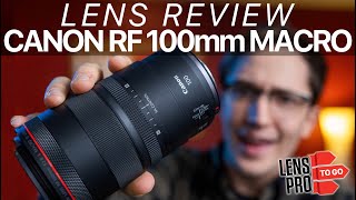 Lens Review Canon RF 100mm f28 L Macro [upl. by Sansone212]