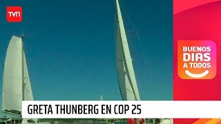 Greta Thunberg se acerca a la COP 25  Buenos días a todos  Buenos días a todos [upl. by Gile]