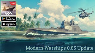 Modern Warships APK 0850120515751 New UPDATE For Android amp ios Gameplay • [upl. by Peg]