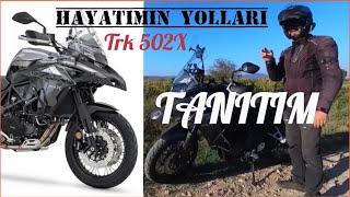 Benelli TRK 502X tanıtım HayatiminYollari [upl. by Joub]