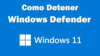 Como desactivar el Windows defender en Windows 11 [upl. by Jeni557]