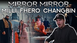 Reacting to FHERO x MILLI Ft Changbin of Stray Kids  Mirror Mirror Prod by NINO Official MV [upl. by Yatnuahs]