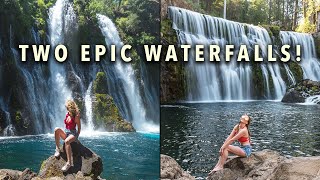 Exploring Burney Falls and McCloud Falls Upper Middle amp Lower [upl. by Johannes]