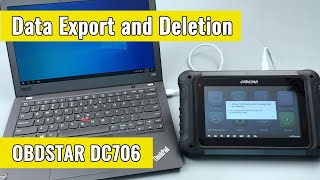 3 Methods to Export OBDSTAR DC706 Data to Computer OBDII365 [upl. by Aroc416]