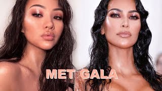 Kim Kardashian Met Gala Tutorial ✨  SACHEU [upl. by Aynas]