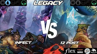 12 Post VS Infect MTG Legacy [upl. by Zingg]