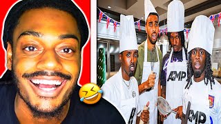 AMP BAKE OFF FT BETA SQUAD REACTION [upl. by Grefer]