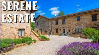 Stunning French Estate Renovated Home amp Gîtes on 24ha with Pool amp Panoramic Views  A27610WV87 [upl. by Leeban]