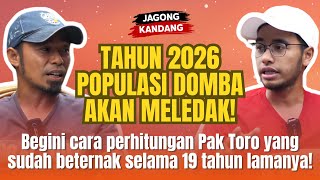 2026 POPULASI DOMBA MELEDAK BEGINI LOGIKANYA DARI PAK TORO  Yuk join grup WA YIB Farm Berbagi Ilmu [upl. by Elagibba]