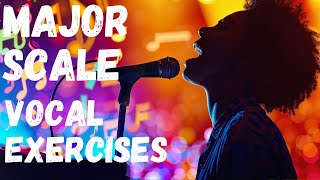 Major Scale Vocal Exercises [upl. by Eelrac]