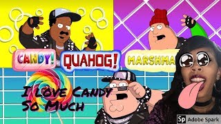 Family Guy scene Of A Episode Called Candy Quahog Marshmallow Reaction  2018 [upl. by Llireva390]