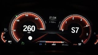 2018 BMW 530d G30 265 PS 0260 kmh amp Overview  ACCELERATION [upl. by Ahsiugal]