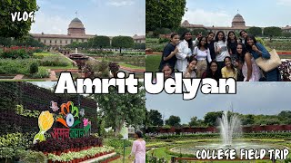 Rashtrapati Bhavan Amrit udyan tour  college field trip [upl. by Mendive415]