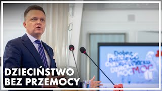 Konferencja „Dzieciństwo bez Przemocy” Sala Kolumnowa RP [upl. by Atinad]