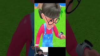 Scary Teacher 3D vs Squid Game Become Superhero Escape Cage Challenge Granny Loser shortvideo [upl. by Irbua]