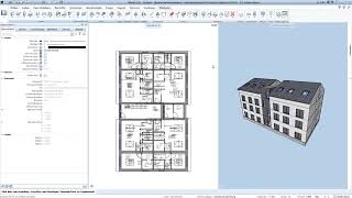 Grundmodell und Fachmodelle mit ALLPLAN  BuildUp  BIM  Architektur  Baubetrieb [upl. by Aneladdam869]