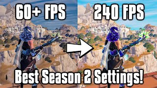 Fortnite Season 2 Settings Guide  FPS Boost Colorblind Modes amp More [upl. by Shea231]