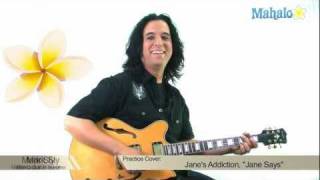 quotJane Saysquot by Janes Addiction Practice Cover on Guitar [upl. by Aguayo]