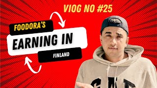 Vlog No25 Complete guide about Foodora Substitute and earnings finland finlandvlogvlogging [upl. by Aneele]