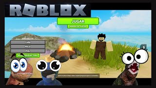 Vamos a sobrevivir en Odisea de la supervivencia de ROBLOX [upl. by Airdnaxila]