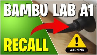 Facts Bambu Lab A1 Heatbed Cable Recall [upl. by Ahsiened558]