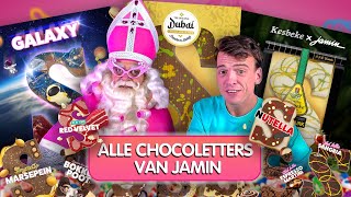 ALLE CHOCOLADELETTERS VAN JAMIN [upl. by Bashee]