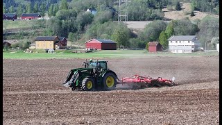 John Deere 6210R  Väderstad Swift 440  Ola Eikli [upl. by Ramirol]