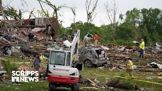 Multiple deaths reported after tornado outbreak slams Iowa [upl. by Alaham]