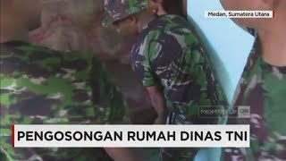 Pengosongan Rumah TNI [upl. by Nairdna]