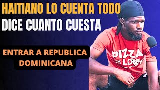 HAITIANO HABLA EN CAMARA COMO LLEGA A ESTE PAIS [upl. by Achorn]