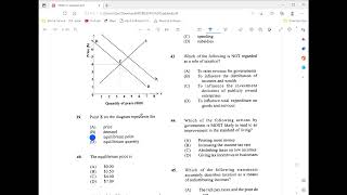 CSEC Principles of Business June 2016 Paper 1 Solutions [upl. by Thor680]