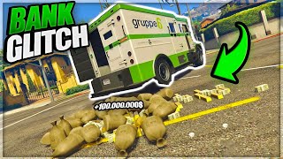 BANK GLITCH wieder da 😱 ohne alles GTA 5 MONEY GLITCH [upl. by Ysdnyl]