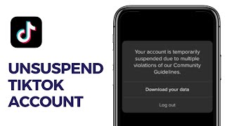 How To Unsuspend TikTok Account 2024 [upl. by Horace498]