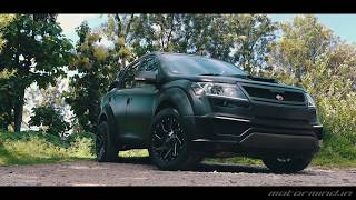 Mahindra XUV 500  MADMEN BodyKit by Motormind [upl. by Drareg]