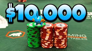 FLOPPING 4 SETS IN A ROW at the World Series of Poker 10000 BUY IN  Poker Vlog 235 [upl. by Nivonod]