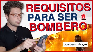 REQUISITOS para ser BOMBERO 2024  Bombero Ninja 🚒 [upl. by Innoc]