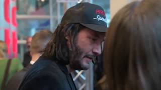 Keanu Reeves visit SwissMoto 2019 in Zurich  Arch Motorcycles with Keanu Reeves Gard Holinger [upl. by Benoite]