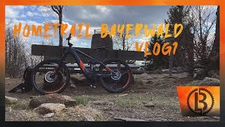 MTB Hometrails Bayerischer Wald  CUBE Stereo Hybrid 160 HPC TM 2020  VLOG1 [upl. by Cecilio]