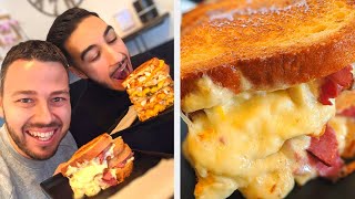 Ces SANDWICHS GRILLED CHEESE sont SCANDALEUX  sement bons  VLOG 971 [upl. by Zennas]