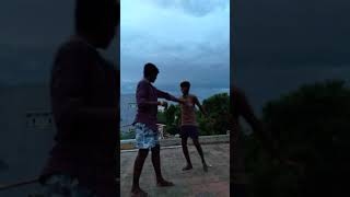 Uru Oororam puliyamaram remix song sham amp vishwa dancing 🕺fun video tamil [upl. by Obe]