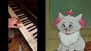 Les Aristochats  Des gammes et des Arpèges  Piano [upl. by Asirap]