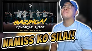 THIS IS WHAT IM LOOKING FOR │ DANCER REACTS TO SB19 BAZINGA Dance Rehearsal │ DANCE ANALYSIS [upl. by Aehc]