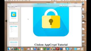 How to Remove Cisdem AppCrypt on your macOS and Mac OS X [upl. by Savanna513]