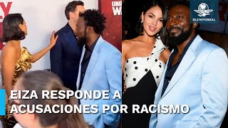 Eiza González responde a acusaciones de racismo contra Babs Olusanmokun [upl. by Anon]