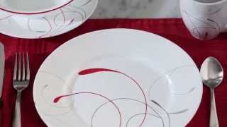 Corelle  Impressions Splendor 16 Piece Dinnerware Set [upl. by Tillford]