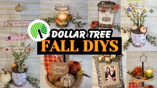 Dollar Tree FALL amp THANKSGIVING DIYs for 2024 that dont look CHEAP [upl. by Raskind]