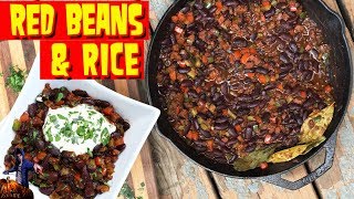 Red Beans amp Rice Recipe  The Vegan Zombie [upl. by Leugimsiul]