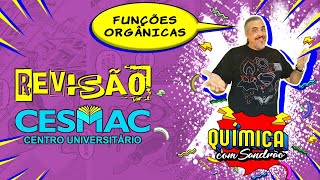 FUNÇÕES ORGÂNICAS  Nomenclatura das Funções Orgânicas  Questão 02  CESMAC 20171 [upl. by Auqinom]