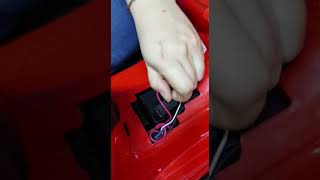 How to replace Koopers Vespa battery [upl. by Ahsitan484]