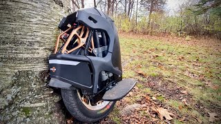 King Song KSS18 Electric Unicycle  POV Review [upl. by Yrot]